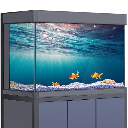 Aquarium Background Stickers - Underwater Sea - Fish Tank Reptile Terrarium Decor Poster