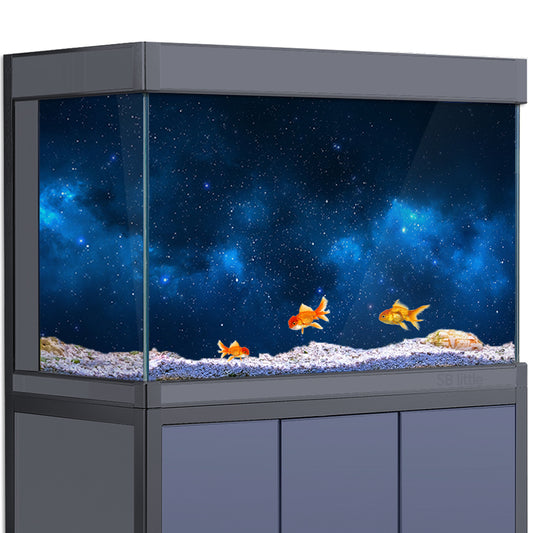 Aquarium Background Stickers - Universe - Interstellar Space - Fish Tank Reptile Terrarium Decor Poster